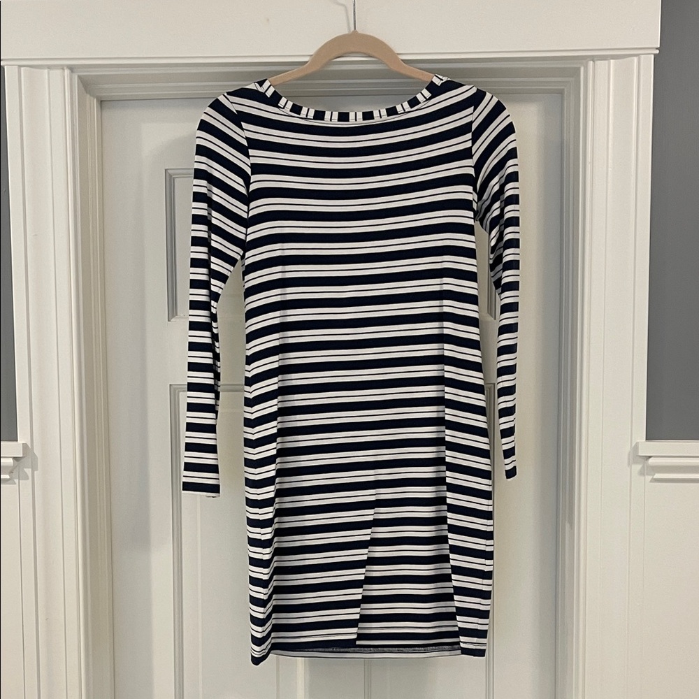 Mott 50 Sun Protective Dress - navy/white - size XS